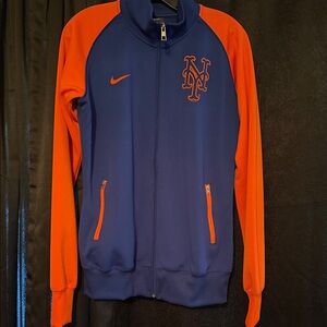 Nike Blue and Orange Sports Jacket
